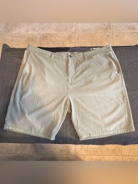 Volcom Surf & Turf Hybrid Short Shorts Big/Tall 46 Light Olive